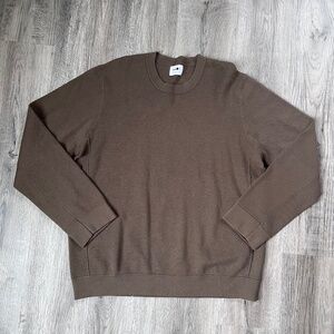 NN07 NO NATIONALITY Luis Modal Cotton Blend Crewneck Sweater in Clay